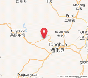 Map of Jindou, Jilin