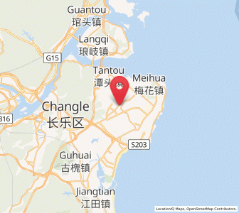 Map of Jinfeng, Fujian