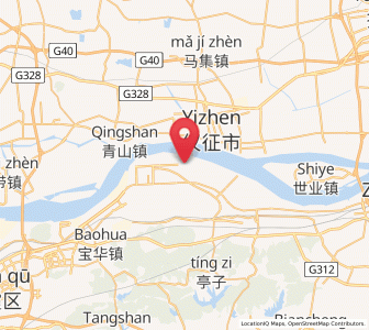Map of Jing’an, Jiangsu