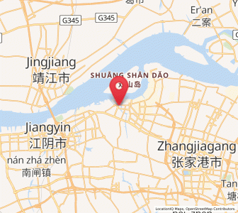 Map of Jingang, Jiangsu