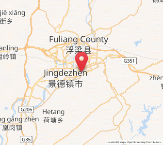 Map of Jingcheng, Jiangxi
