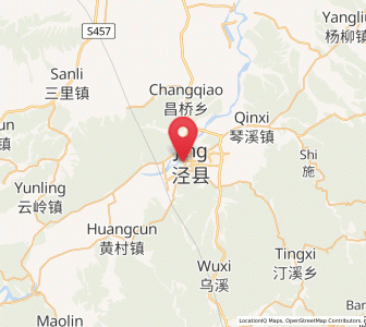 Map of Jingchuan, Anhui