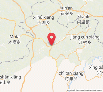 Map of Jinggongqiao, Jiangxi