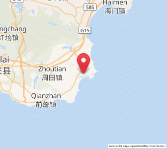 Map of Jinghai, Guangdong