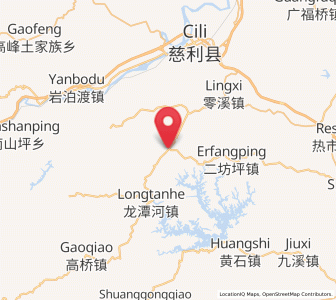 Map of Jinglongqiao, Hunan