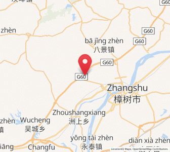 Map of Jinglou, Jiangxi