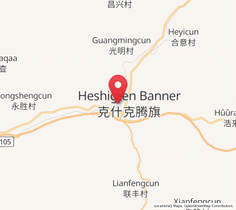 Map of Jingpeng, Inner Mongolia