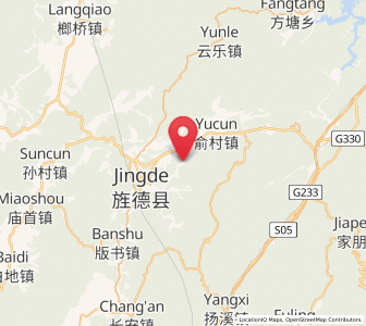 Map of Jingqiao, Anhui