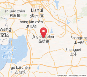 Map of Jingqiao, Jiangsu