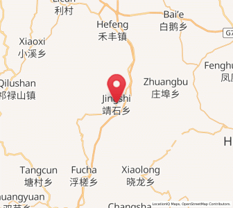 Map of Jingshi, Jiangxi
