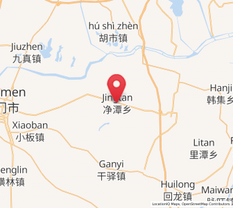 Map of Jingtan, Hubei