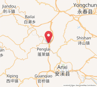 Map of Jingu, Fujian
