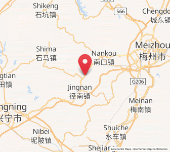 Map of Jingxin, Guangdong