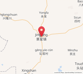 Map of Jingxing, Heilongjiang