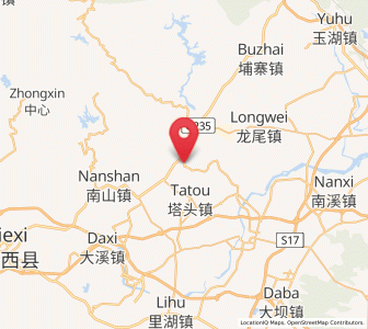 Map of Jingxiyuan, Guangdong