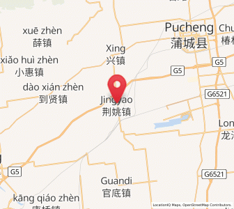 Map of Jingyao, Shaanxi