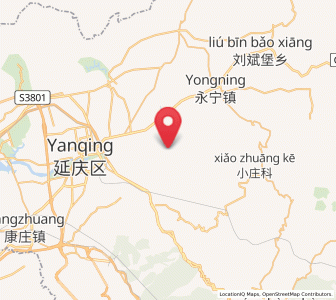 Map of Jingzhuang, Beijing
