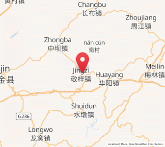 Map of Jingzi, Guangdong