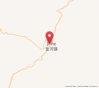 Map of Jinhe, Inner Mongolia
