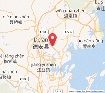 Map of Jinhu, Jiangxi