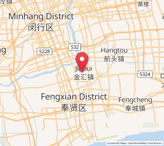 Map of Jinhui, Shanghai