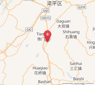 Map of Jinji, Chongqing