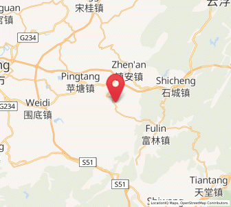 Map of Jinji, Guangdong