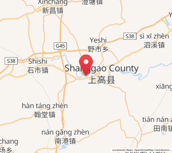 Map of Jinjiang, Jiangxi