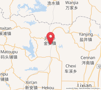 Map of Jinluo, Hunan