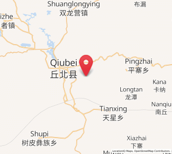 Map of Jinping, Yunnan