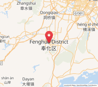 Map of Jinping, Zhejiang