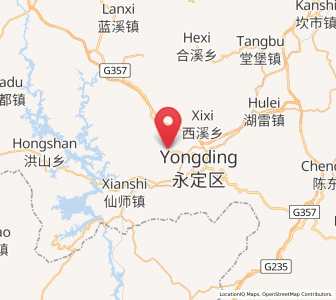 Map of Jinsha, Fujian