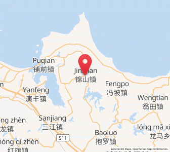 Map of Jinshan, Hainan