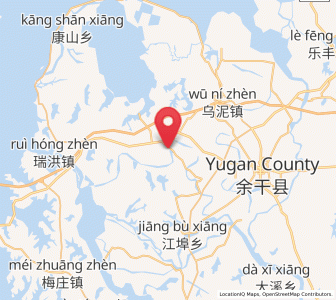 Map of Jinshanzui, Jiangxi