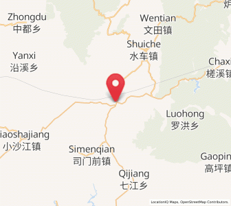 Map of Jinshiqiao, Hunan
