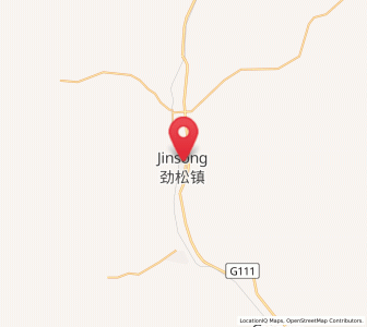 Map of Jinsong, Inner Mongolia
