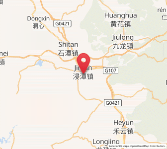 Map of Jintan, Guangdong