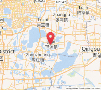 Map of Jinxi, Jiangsu