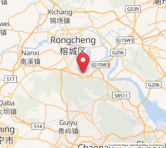 Map of Jinzao, Guangdong