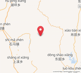 Map of Jinzhu, Jiangxi