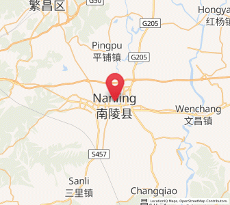 Map of Jishan, Anhui