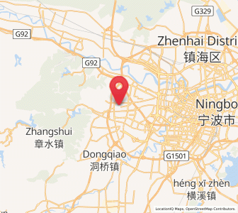 Map of Jishigang, Zhejiang