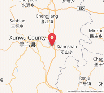 Map of Jitan, Jiangxi
