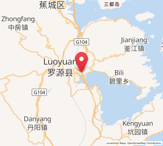 Map of Jitoucun, Fujian