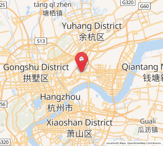 Map of Jiubao, Zhejiang