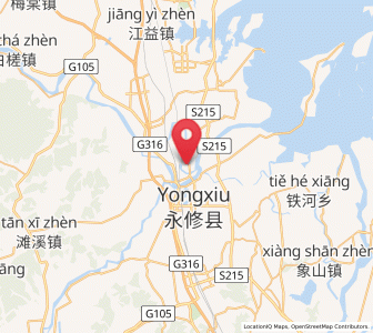 Map of Jiuhe, Jiangxi