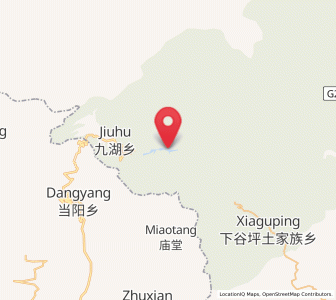 Map of Jiuhu, Hubei