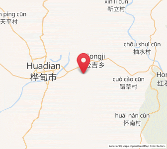 Map of Jiujianfang, Jilin