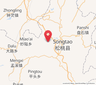 Map of Jiujiang, Guizhou