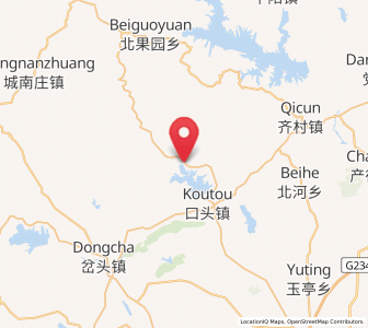 Map of Jiukouzi, Hebei